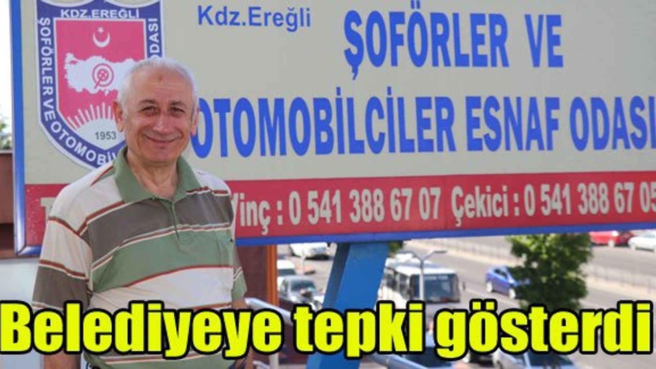 Şoförler odası, belediyenin otobüs ve minibüs alımına tepkili…