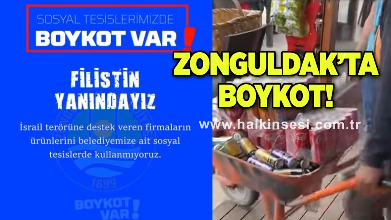 Zonguldak’ta boykot!