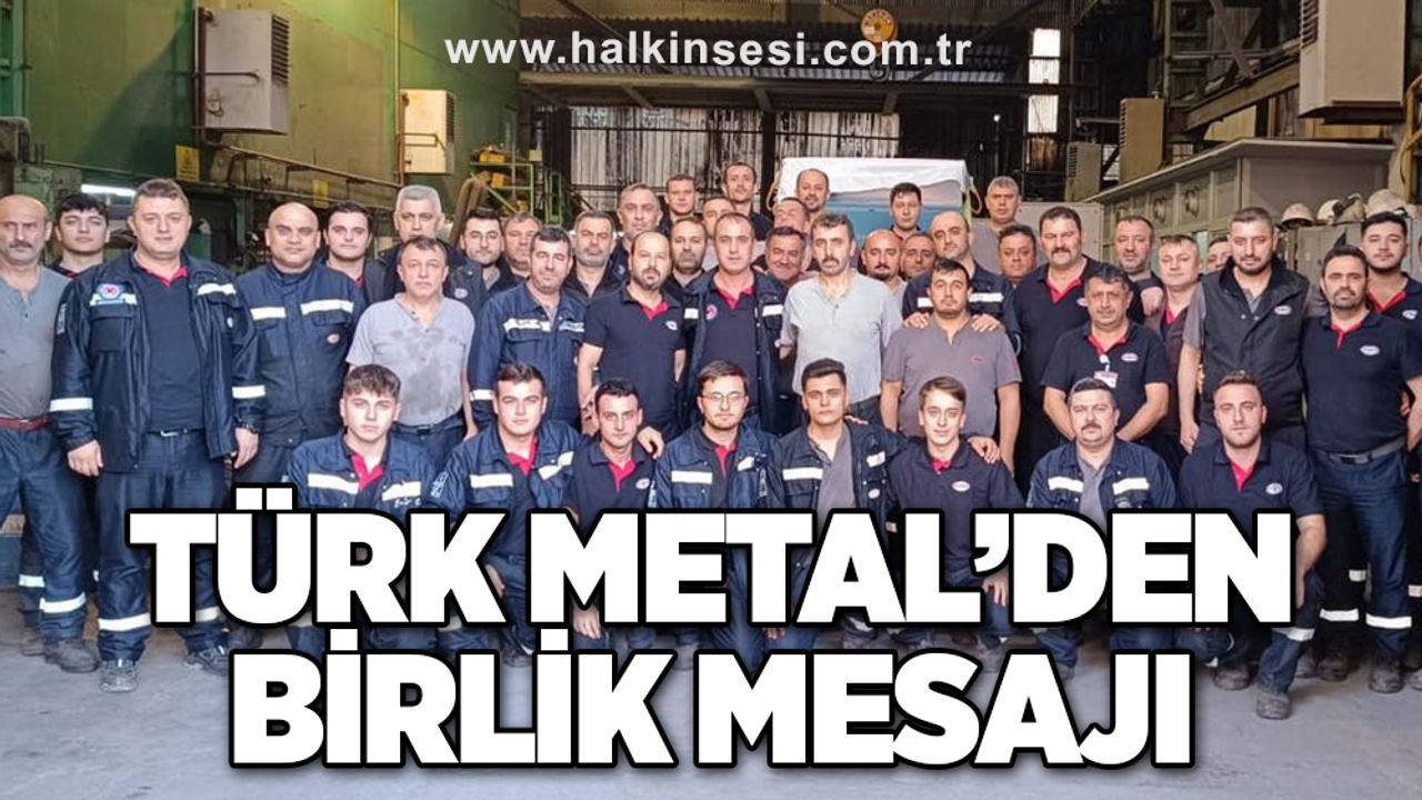 Türk Metal’den birlik mesajı