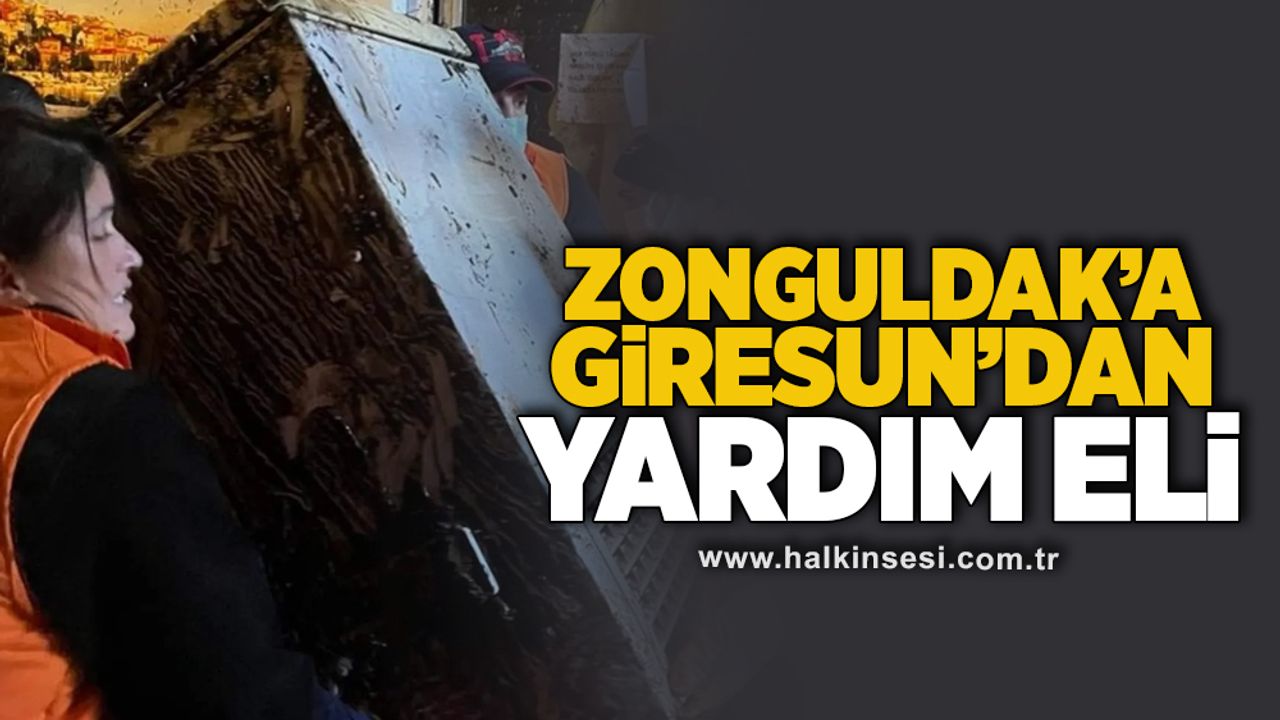 Zonguldak’a Giresun’dan yardım eli