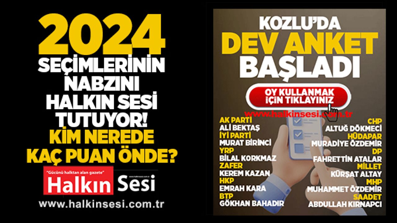 Kozlu Belediyesi 2024 Yerel Seçimleri