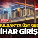 Zonguldak'ta üst geçitte i*tihar girişimi!