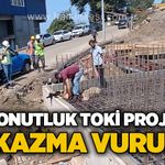 700 konutluk TOKİ projesinde ilk adım atıldı: 367 konutun temeli atıldı