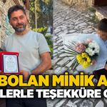 Kaybolan minik Aras çiçeklerle teşekküre geldi!