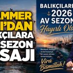 Muammer Avcı’dan balıkçılara yeni sezon mesajı: "Vira Bismillah!"