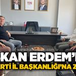 Başkan Erdem’den Yeni Parti İl Başkanlığı’na ziyaret