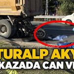 Motosiklet sürücüsü Baturalp Akyüz yaşamını yitirdi