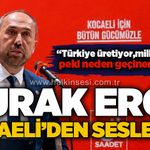 Burak Erol Kocaeli’den seslendi: “Türkiye üretiyor, millet çalışıyor; peki neden geçinemiyoruz?”