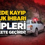 Derede kayıp çoçuk ihbarı ekipleri harekete geçirdi!