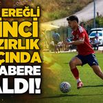 Ereğli ikinci hazırlık maçında berabere kaldı...