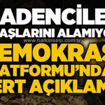 Zonguldak Demokrasi Platformu’ndan maden işçileri açıklaması: “Hak arama mücadelesi bastırılamaz”