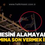 Ödemesini alamayan işçi direğe çıktı: 2 saatte ikna edildi!