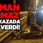 Motosikletiyle kamyona arkadan çarptı: Osman Yılmaz trafik kazası sonucu yaşamını yitirdi