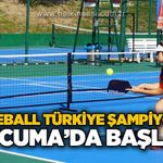 Pickleball Türkiye Şampiyonası Çaycuma’da start aldı!