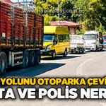 Sanayi yolunu otoparka çevirdiler: Zabıta ve polis nerede?