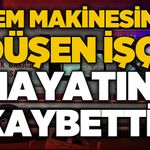 Yem karma makinesine düşen işçi hayatını kaybetti