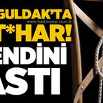 Zonguldak'ta int*har: Evinin balkonunda kendini astı