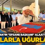Zonguldak’ın "Efsane Başkanı" Alaattin Toros dualarla uğurlandı