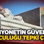 Kamyonetin güvensiz yolculuğu tepki çekti