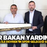 Spor Bakan Yardımcısı Yerlikaya ile Devrek'in spor geleceği görüşüldü