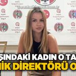22 Yaşındaki kadın o takımın teknik direktörü oldu!