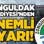 Zonguldak Belediyesi’nden KPSS öncesi önemli uyarı: Gürültü yapılmaması istendi