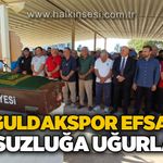Zonguldakspor efsanesi sonsuzluğa uğurlandı...