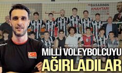 Milli voleybolcuyu ağırladılar