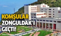 Komşular Zonguldak’ı geçti!