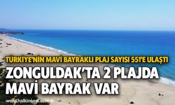 Türkiye'nin Mavi Bayraklı plaj sayısı 551'e ulaştı ZONGULDAK’TA 2 PLAJDA MAVİ BAYRAK VAR