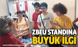 ZBEÜ Standına büyük ilgi