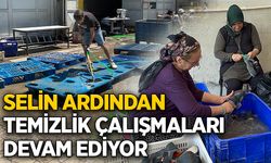 Selin ardından temizlik çalışmaları devam ediyor