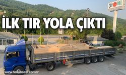 İlk tır yola çıktı