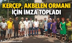 KERÇEP, Akbelen Ormanı için imza topladı