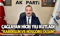 Çağlayan hicri yılı kutladı "KARDEŞLİK VE HOŞGÖRÜ OLSUN"