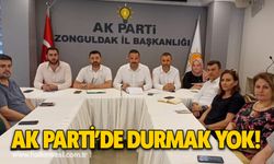 AK Parti’de durmak yok!