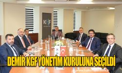 Demir KGF Yönetim kuruluna seçildi