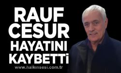 Rauf Cesur hayatını kaybetti