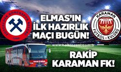 Elmas’ın ilk hazırlık maçı bugün! Rakip Karaman FK!