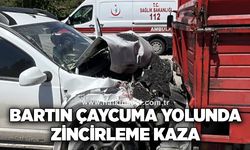 Bartın Çaycuma yolunda zincirleme kaza