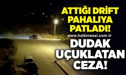 Attığı drift pahalıya patladı! Dudak uçuklatan ceza!