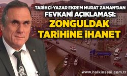 Zaman: "Zonguldak tarihine ihanet"