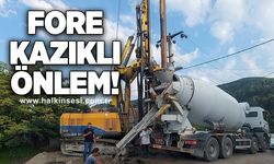 Fore kazıklı önlem!