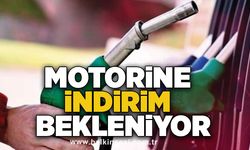 Motorine indirim bekleniyor