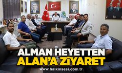 Alman heyetten Alan’a ziyaret