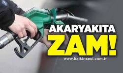 Akaryakıta zam!