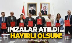 Hayırlı olsun…İmzalar atıldı