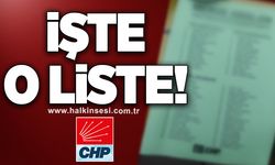 İşte o liste!