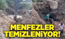 Menfezler temizleniyor!