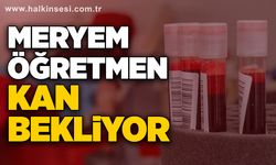 Meryem Öğretmen kan bekliyor